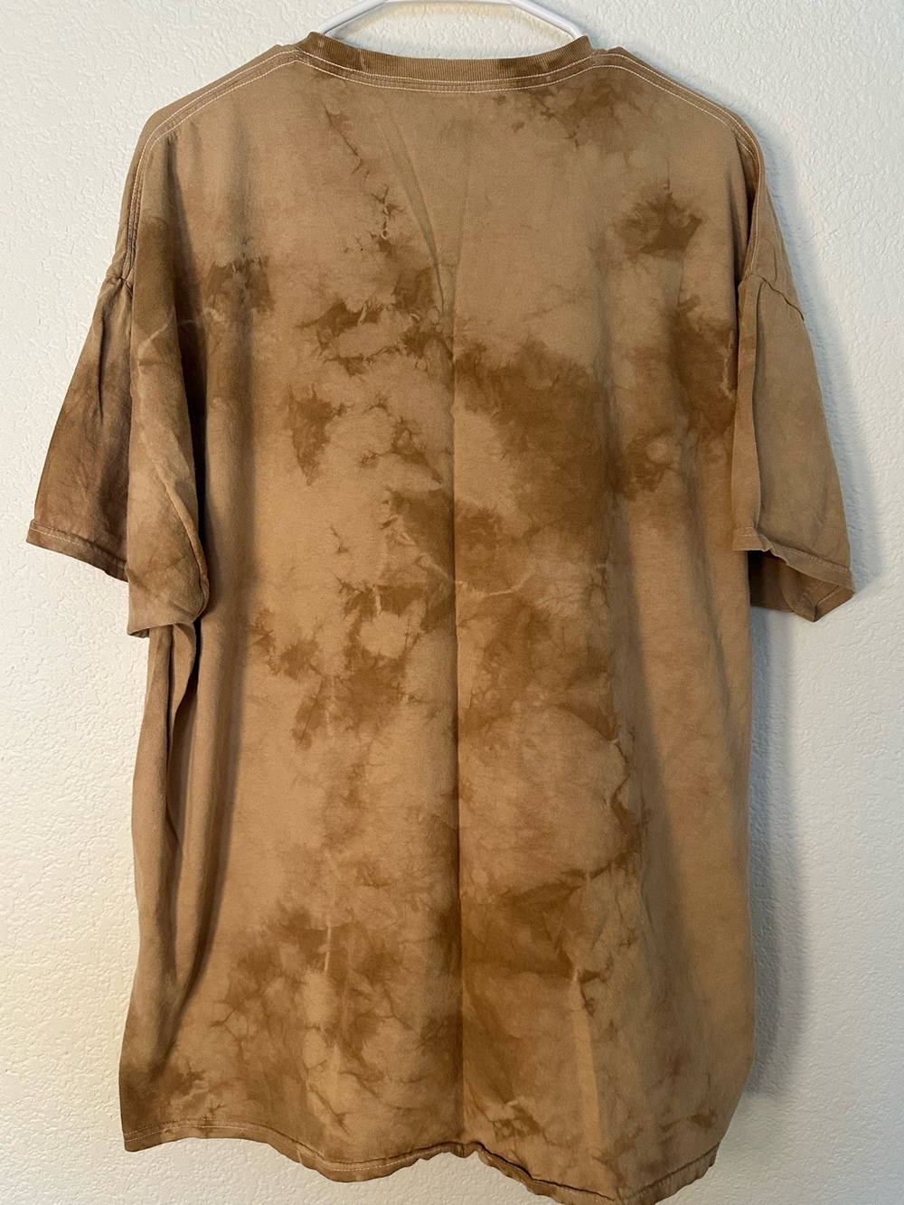 Star Wars Ewok Graphic T-Shirt 2XL Brown Tie Dye - Picture 3 of 3